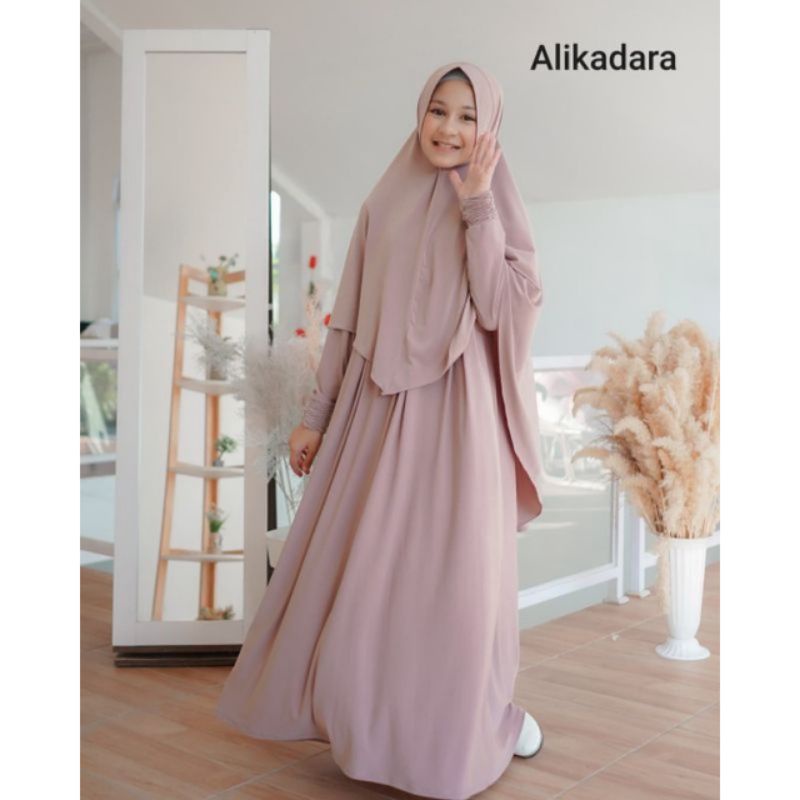 Gamis remaja anak perempuan 10 11 12 13 tahun / Gamis anak tanggung terbaru 2022/ Gamis Kirana Shofi