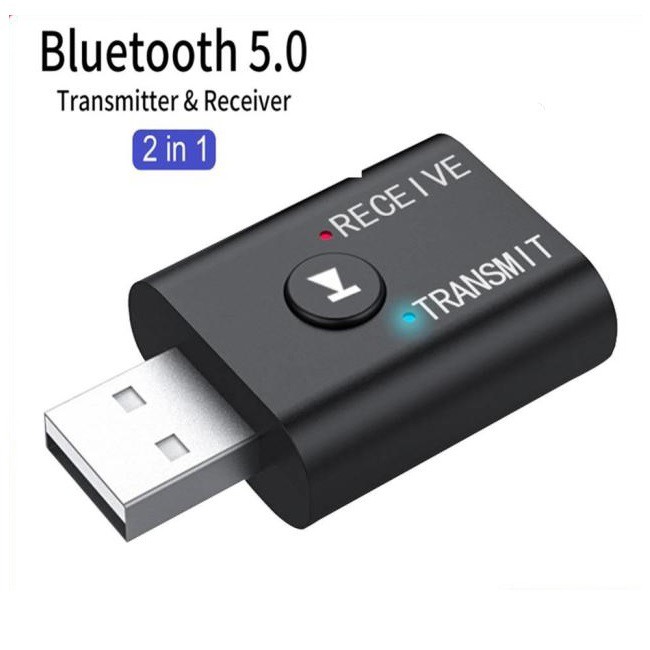 M118 - 2 in 1 USB Bluetooth 5.0 Audio Transmitter and Receiver