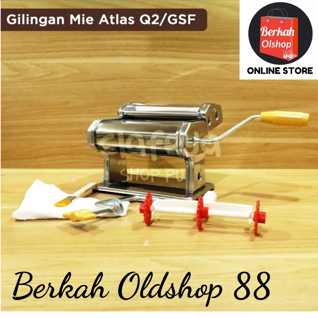 Pasta Maker V150 Pembuat Mie / Pasta Maker / Gilingan Mie, Molen, Pangsit, Cetakan Mie Penggiling Pencetak Pasta Kue