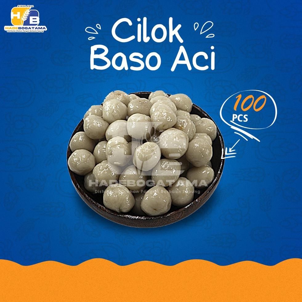 

Best Seller.. Cilok Baso Aci 100 Buah (BKS) Boci Topping Baso Aci / Baso Aci 6A0