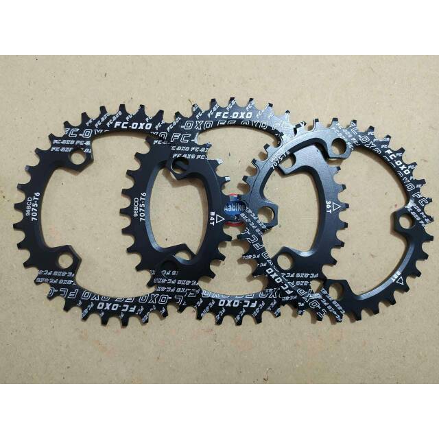 Chain ring OXO untuk crank Alivio Acera Altus