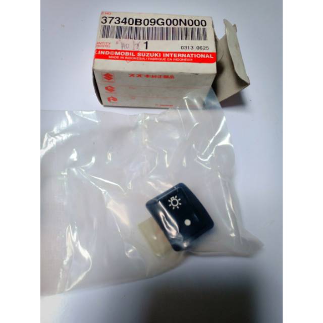 Tombol lampu saklar on off mati hidup motor smash smes shogun125 beat karbu fit new dll original