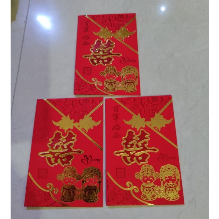 

Angpao pendek kotak 8x12 isi 25lbr