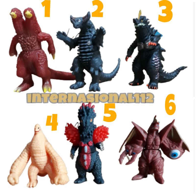 Mainan Ultraman Kaiju Ultra Monster Murah Kaiju Action Figur Gomora Monster