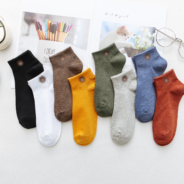 OSM JKT K351 Kaos Kaki Beruang Coklat / Kaos Kaki Ankle Cute / Short Socks / Kaos Kaki Pendek Semata-6