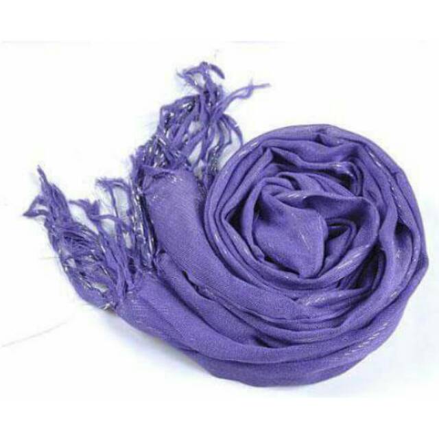 Syall Fashion Ungu korea