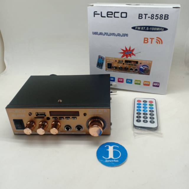 Power Amplifier Fleco BT-858B - Apmlifier Bluetooth Fleco 858