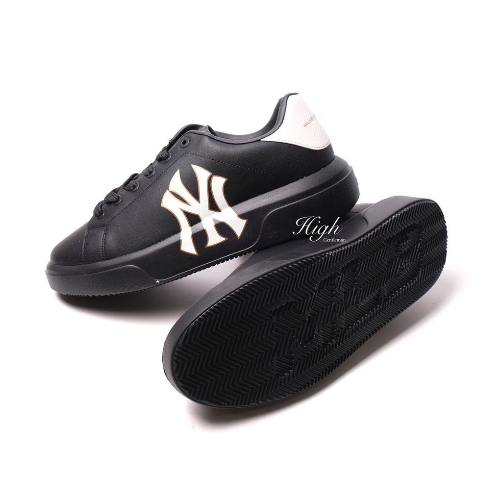 MLB NY Chunky Classic Sneakers Black 100% Authentic