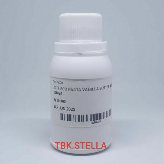 

TOFFIECO PASTA VANILLA BUTTER (REPACK) 100 GR