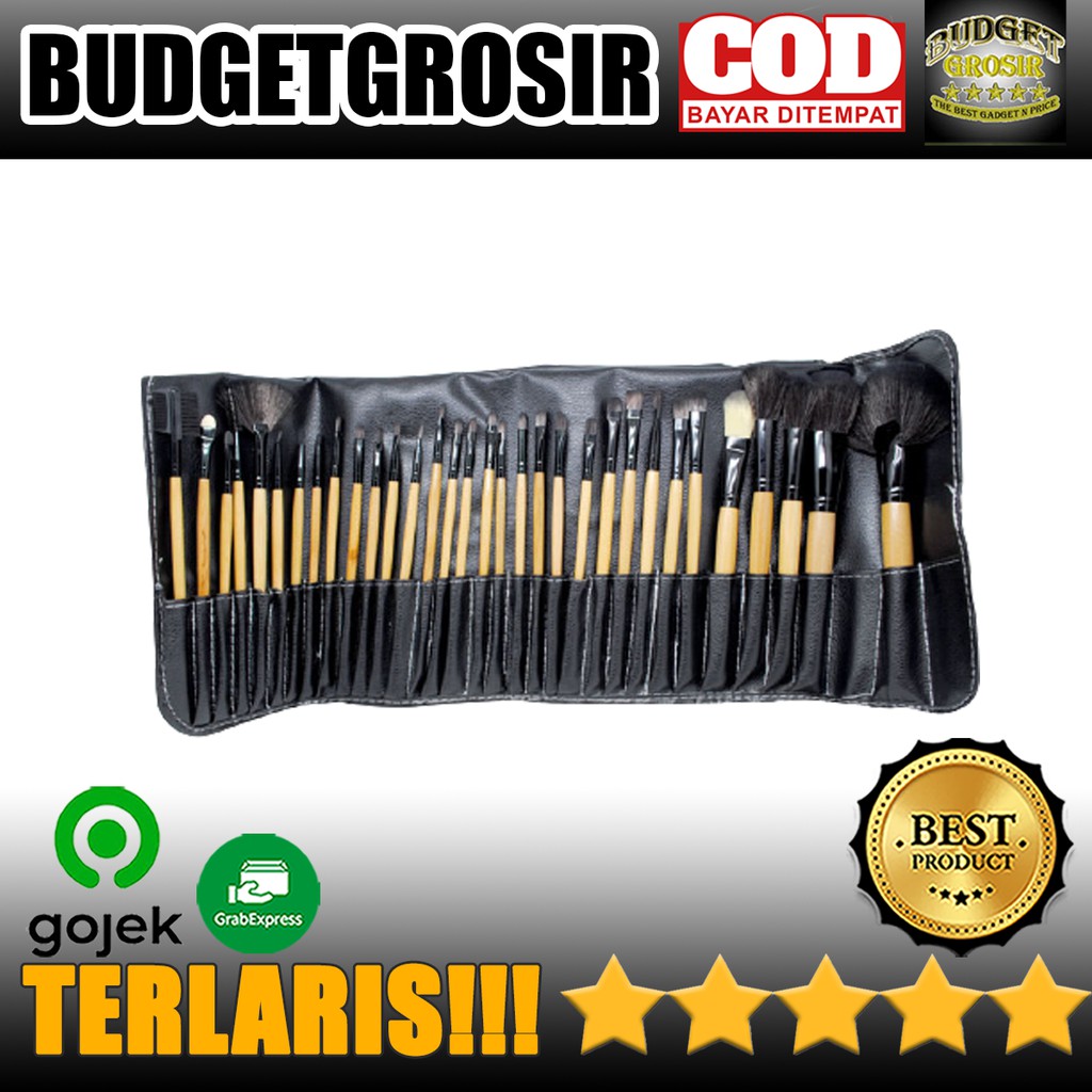 Professional Brush Make Up 32 Set dengan Pouch - MAG5170--Biutte.co