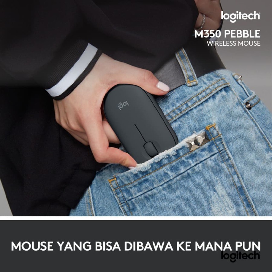 Logitech Pebble Wireless Bluetooth Mouse M350