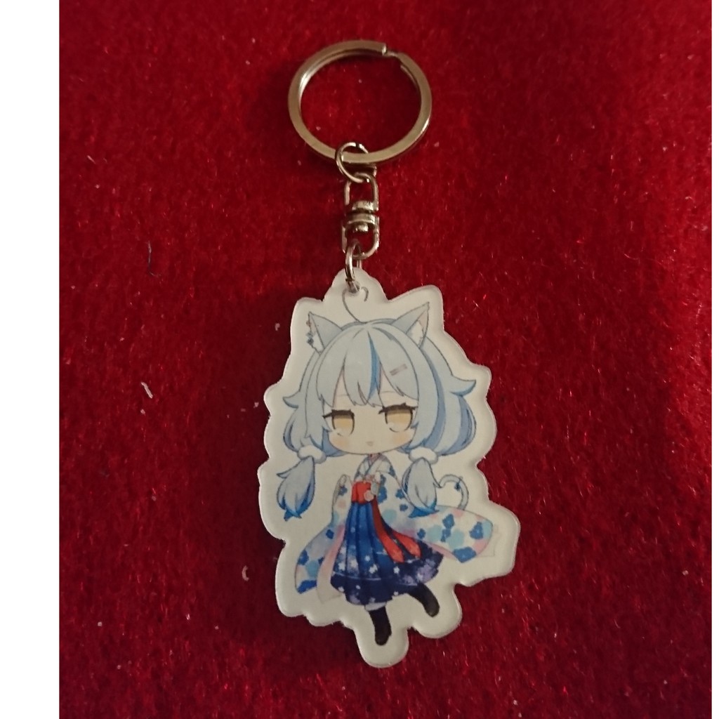 Gantungan Kunci Keychain Yukihana Lamy Hololive Vtuber - Ganci
