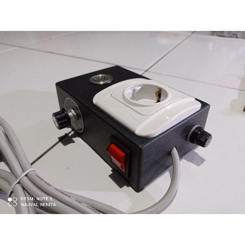DIMMER AC 4000WATT PENGATUR KECEPATAN MESIN BOR GURINDA DINAMO MESIN BLOWER MESIN BUBUT MINI JETPAM