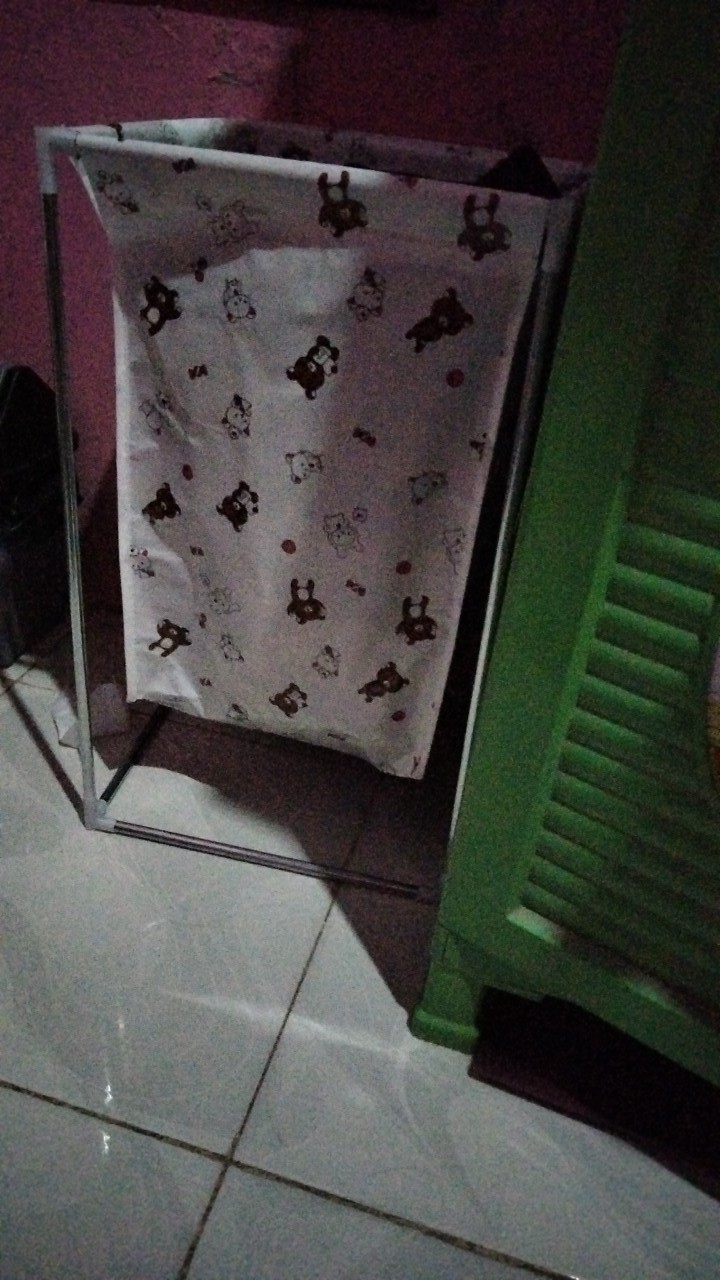 Em Keranjang  Cucian Stand Baju Kotor Laundry Basket