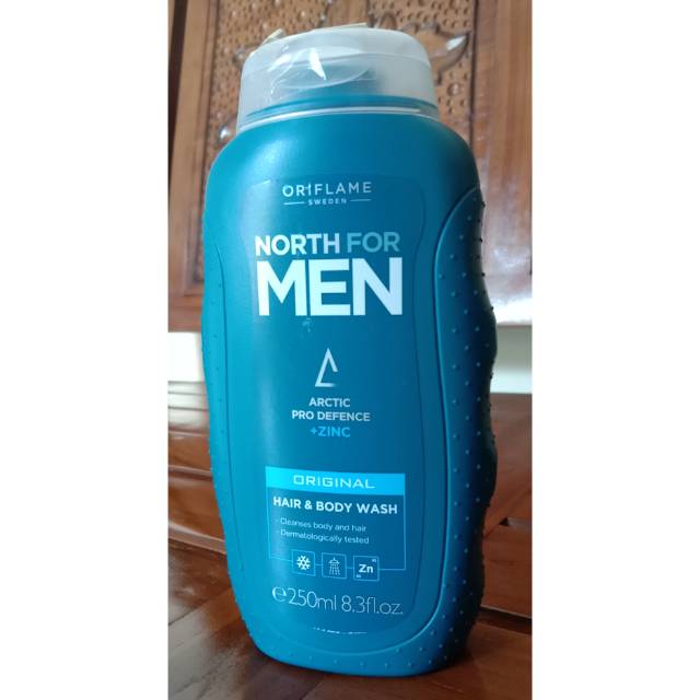North for Men Shampo dan Sabun 2 in 1 by Oriflame