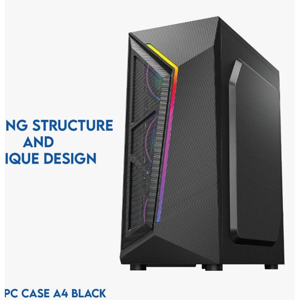 Alseye PC Casing Gaming Case  HITAM