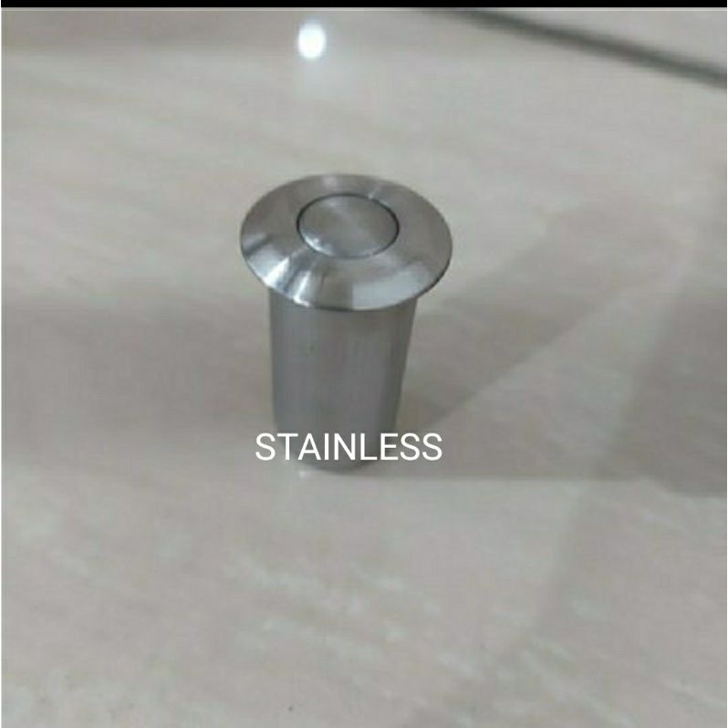 Lubang Grendel Tanam Stainless/Kuningan/Lubang Slot Tanam