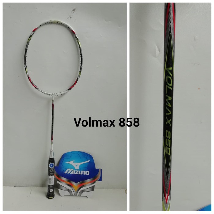 Promo Raket Badminton MIZUNO VOLMAX 858 bonus Tas ORIGINAL 100% Diskon
