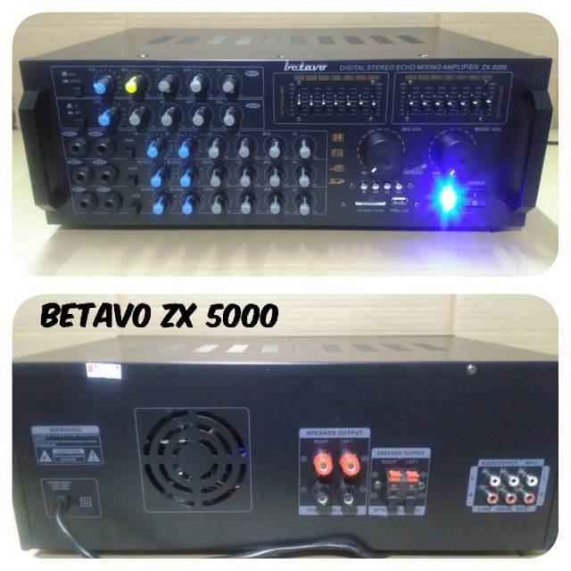 Ampli mixer karaoke betavo zx 5000 usb