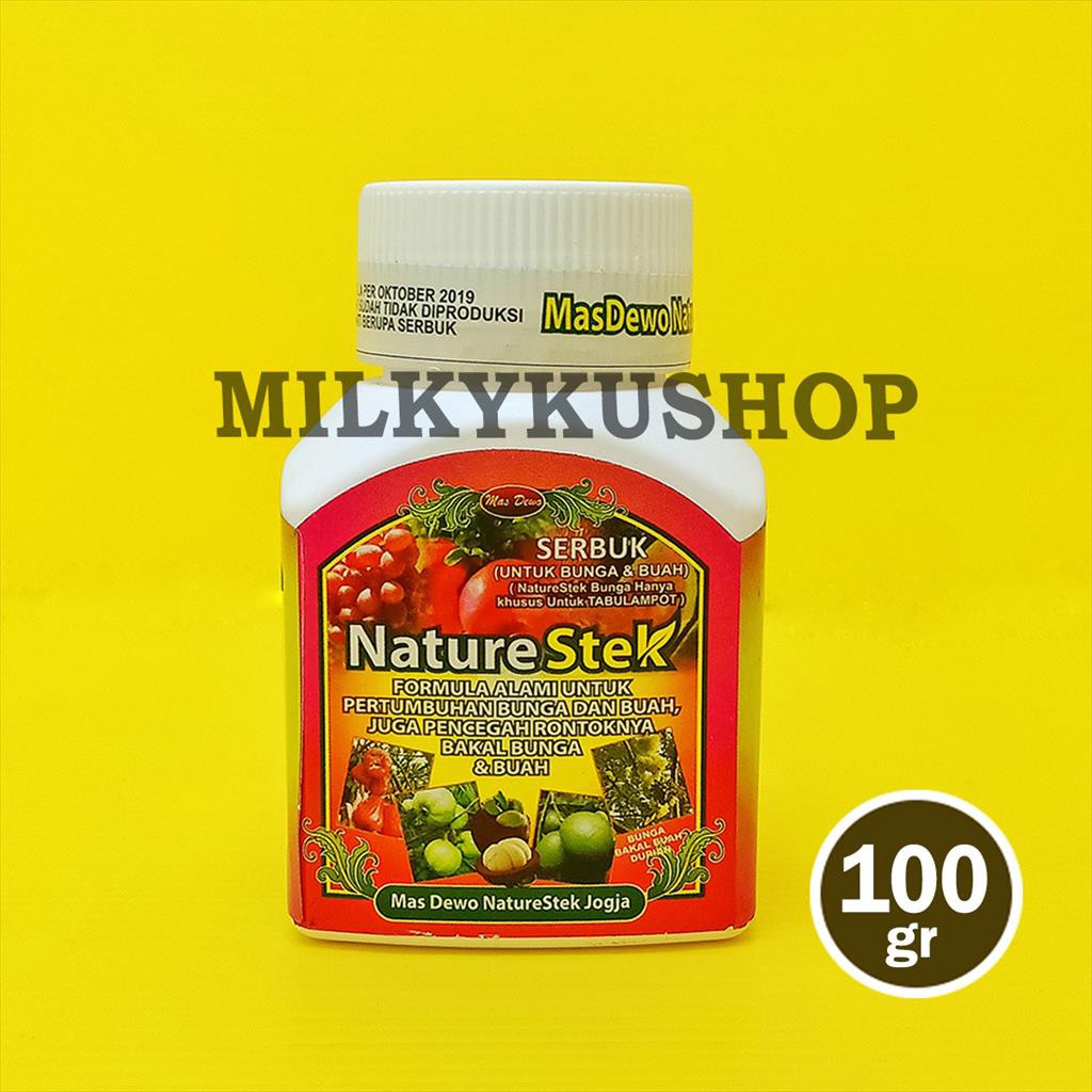 NATURE STEK BUNGA BUAH 100 GRAM KEMASAN PABRIK