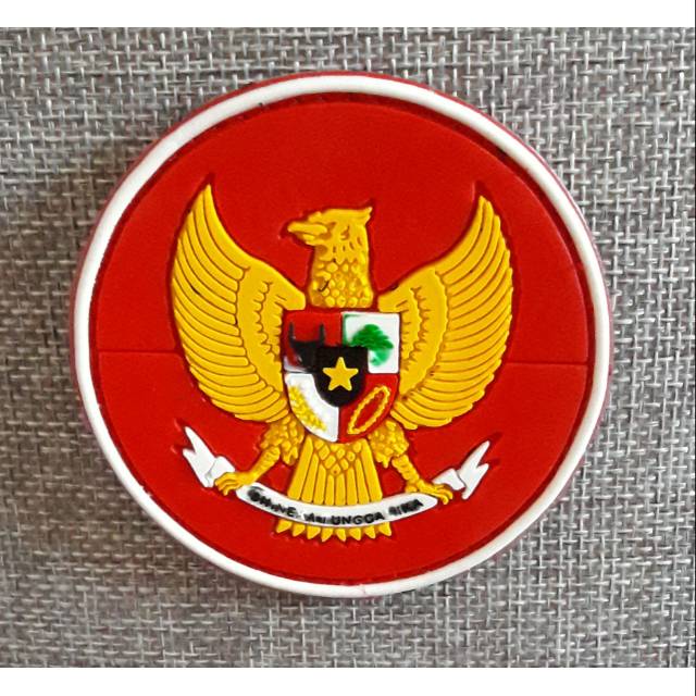 PATCH GARUDA - PATCH RUBBER GARUDA BULAT