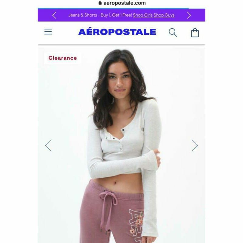 aeropostale crop top