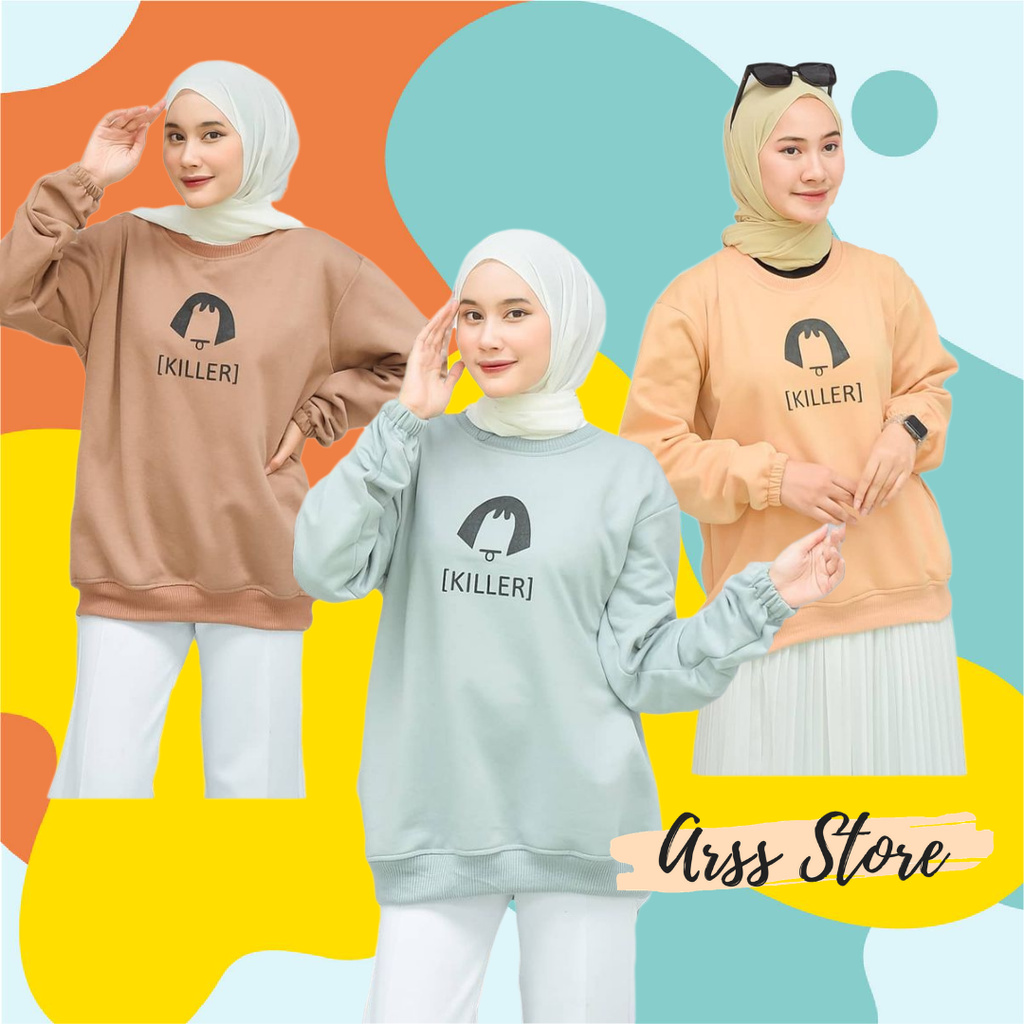 Sweater Wanita KILLER | Sweater Premium | Sweater Terlaris Termurah