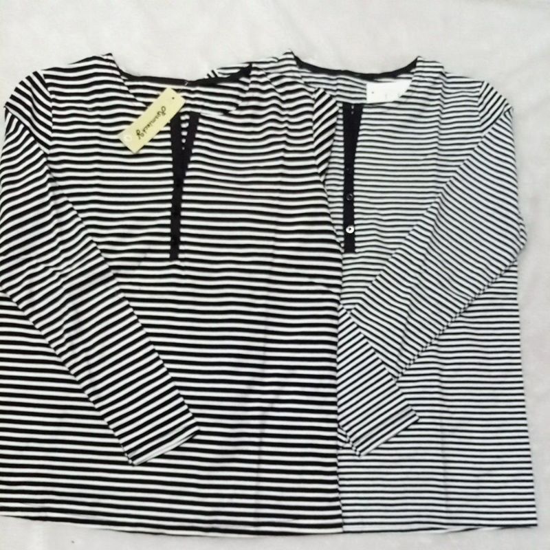 Blus ROSMIECKY garis hitam