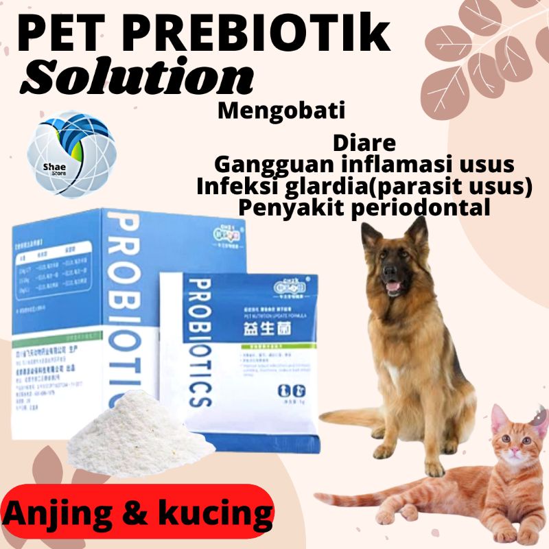 PREBIOTIK OBAT DIARE KUCING ANJING KITTEN shaee15