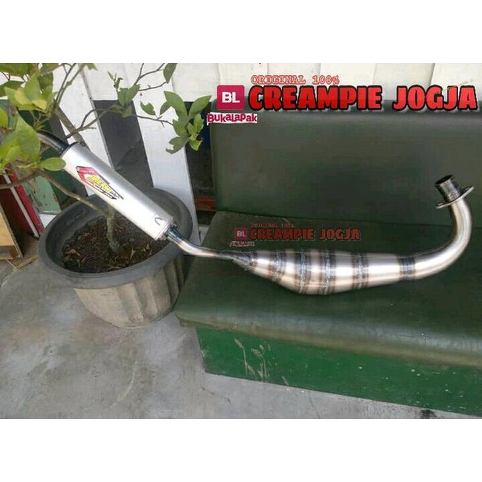 Knalpot Creampie 125z Original Creampie Jogja sparepart