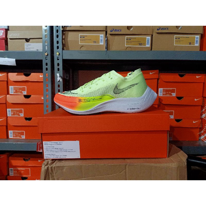 SEPATU LARI PRIA NIKE ZOOMX VAPORFLY NEXT% 2 CU4111700 BARELY VOLT ORIGINAL