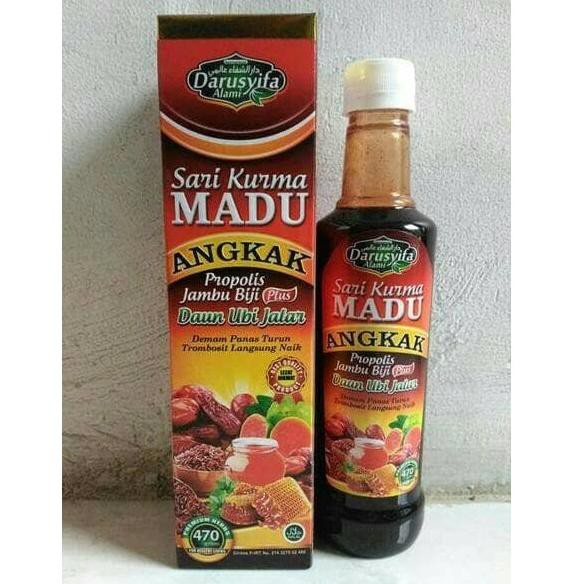 

Super's nyaman Sari Kurma Madu Angkak Darusyifa 470 gr P26P02 ..,!|!