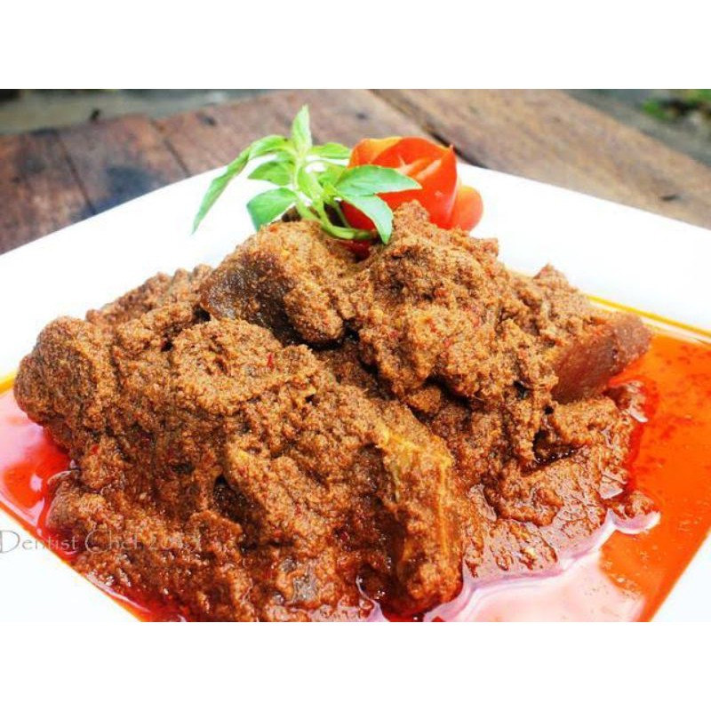 Jual Rendang Frozen 250 Gram Isi 5 Potong Dendeng Balado Padang