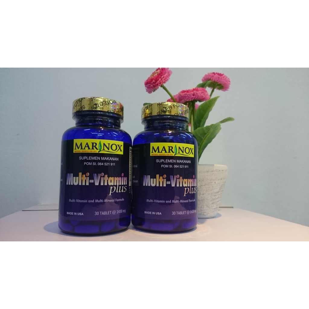 Marinox Multi-Vitamin Plus @30 / Multivitamin / Suplemen Makanan
