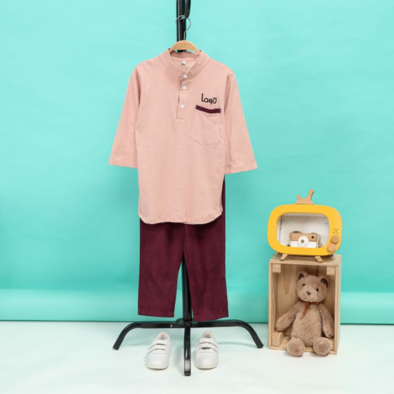 GALAXY KURTA KIDS SET BY LAQU KIDS / SET KOKO ANAK / BAJU KOKO ANAK / SETELAN MUSLIM ANAK