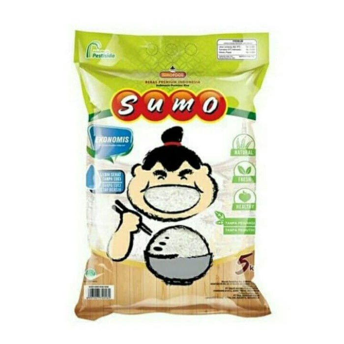 

bg20t01r Beras Premium Sumo Hijau 5 Kg Promo - 5 Kg Sv012Ss