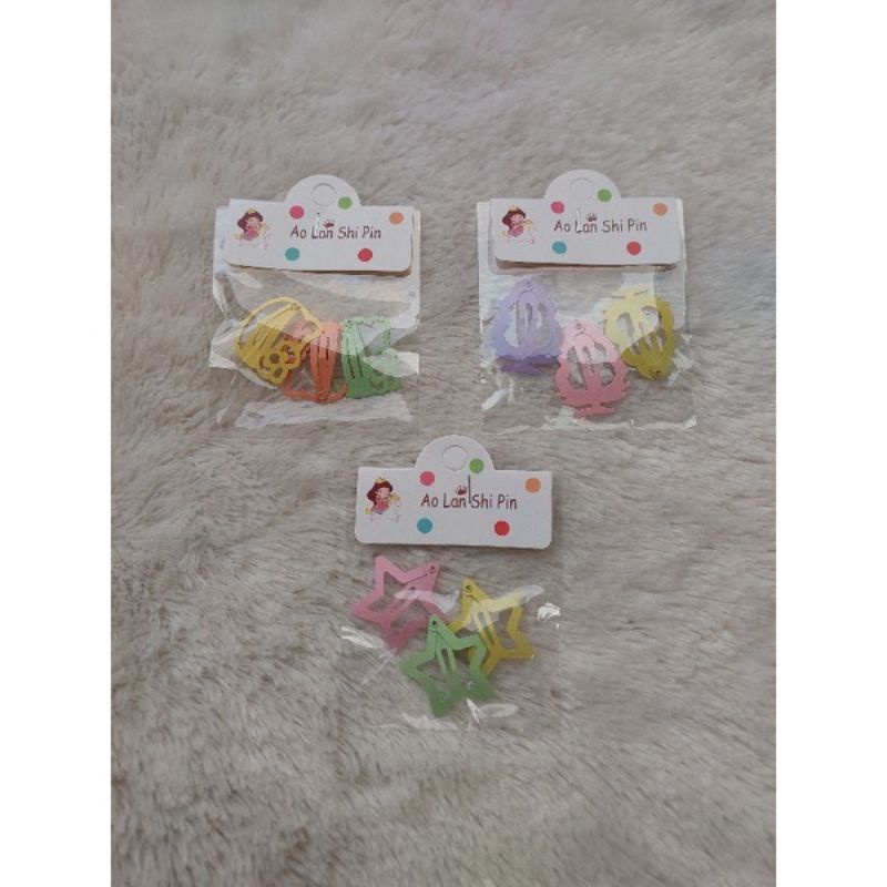 JEPIT TIPTOP / JEPIT SEPASANG / JEPIT ANAK / JEPITAN ANAK TIPTOP