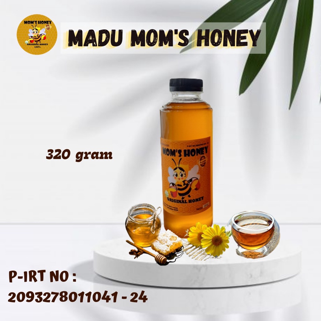 

Moms Honey Madu Murni 100% Alami 320 Gram