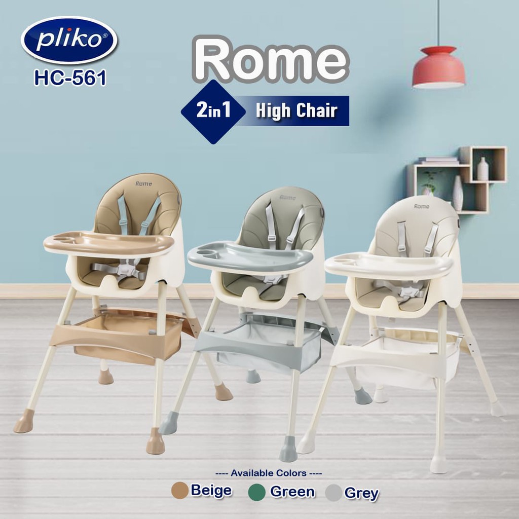 Pliko Kursi Bayi HC-561 Rome 2 in 1 High Chair