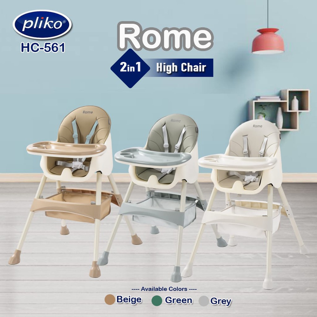 Pliko Kursi Bayi HC-561 Rome 2 in 1 High Chair