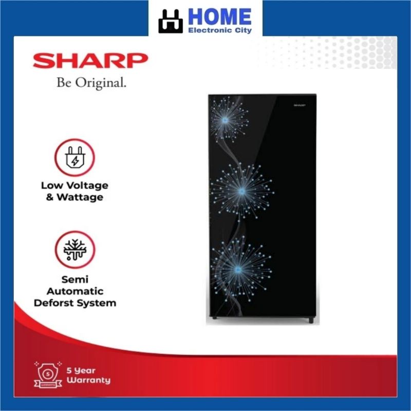 Sharp SJX-167MG-DB/DP Kulkas 1 Pintu / Kulkas Sharp SJX165MG Garansi Resmi