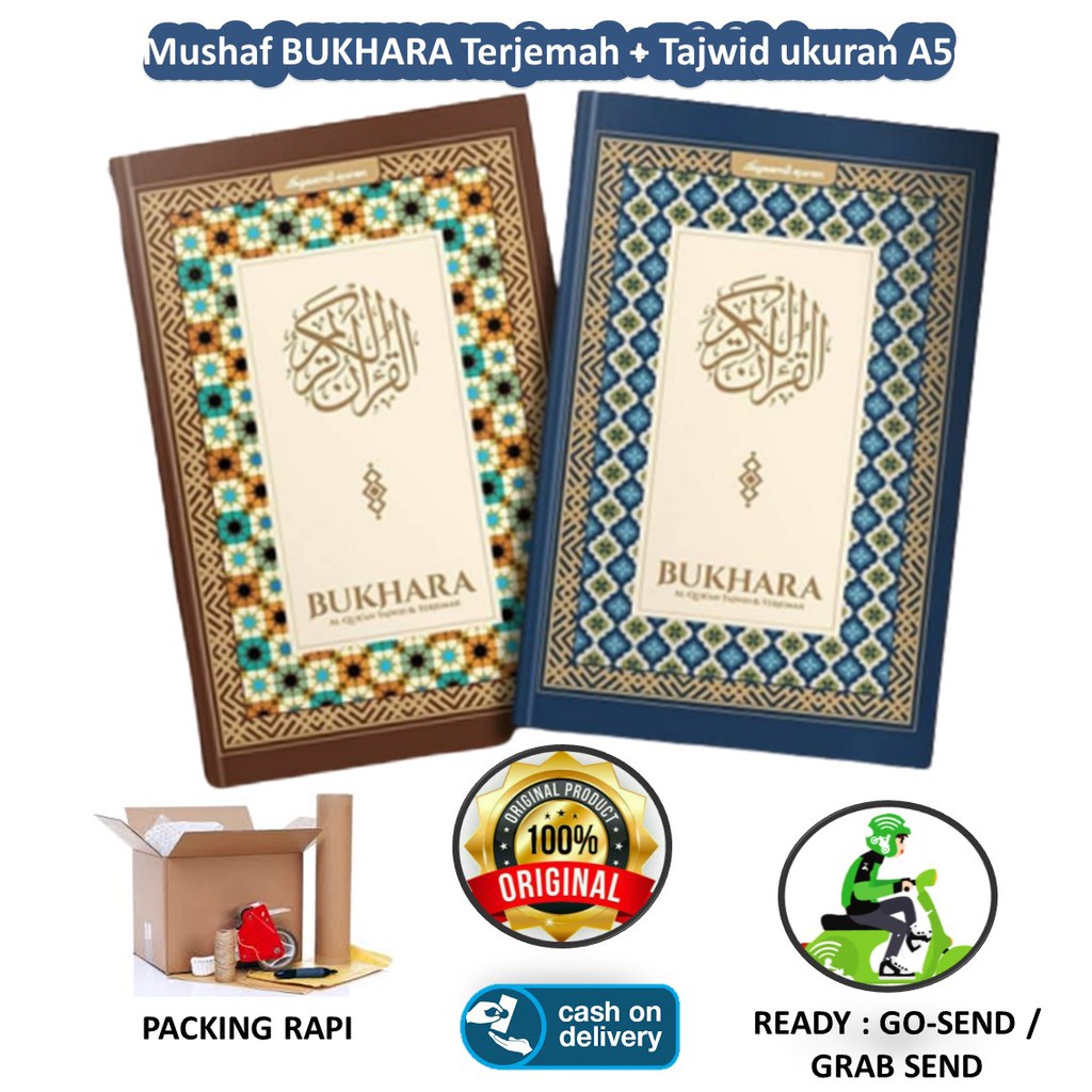 MUSHAF AL-QUR'AN BUKHARA A5 TERJEMAH + TAJWID | penerbit SYAMIL QUR'AN