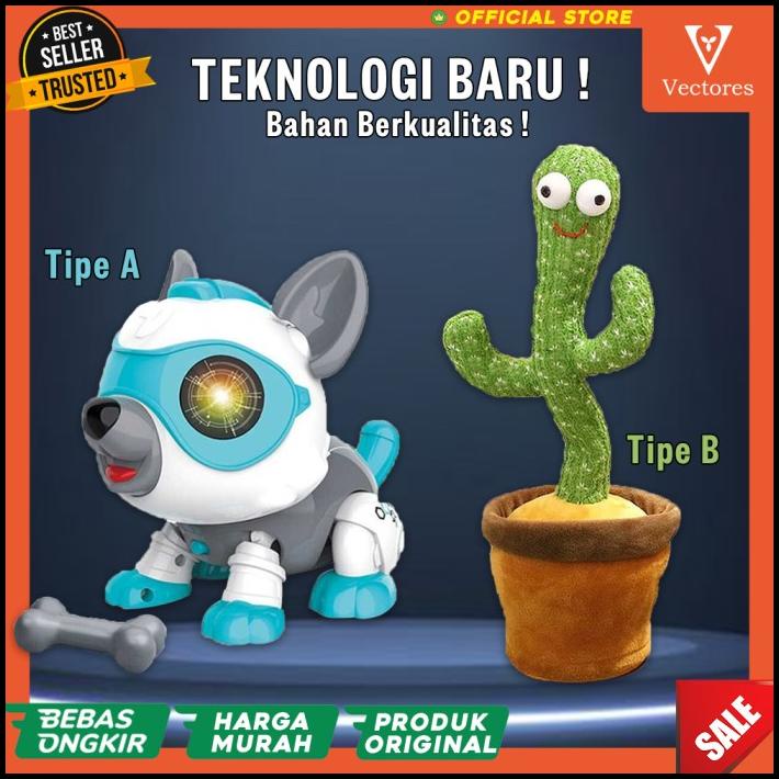 Mainan Anak Robot Pintar Dapat Bicara Edukasi Intelligent