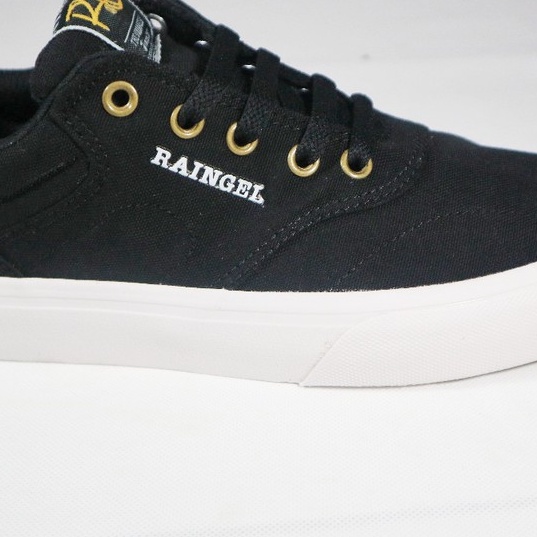 RAINGEL Sepatu Lokal - Chile/Black White-4