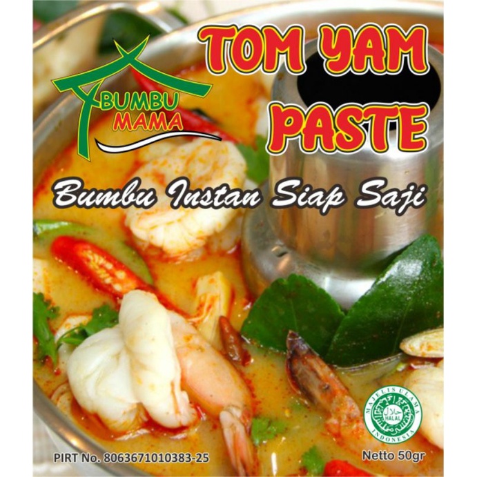 

Bumbu Mama Instan Tom Yam Paste 50g