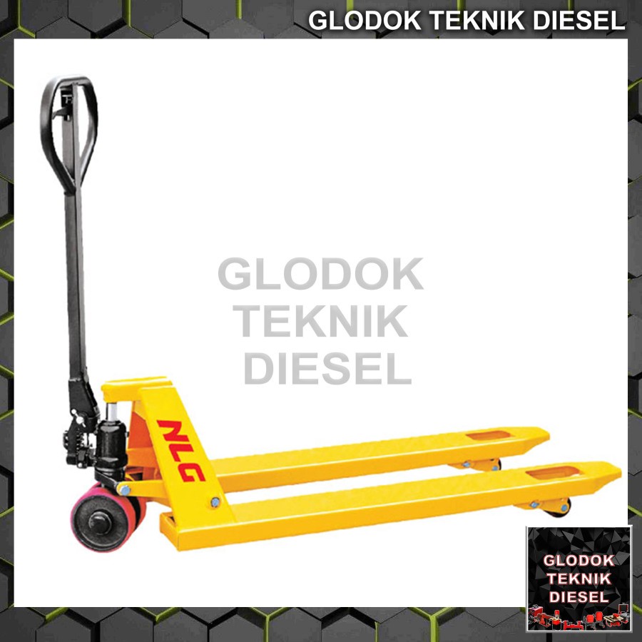 Jual Hand Pallet Handpallet Truck Ton Hand Stacker Lift Kg Roda Pu Shopee Indonesia