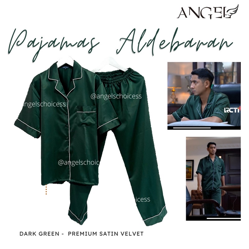 Piyama Aldebaran Ikatan cinta / piyama cowok dewasa / Pajamas pria jumbo baju tidur cowok