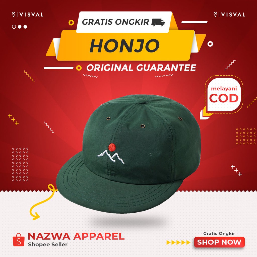TOPI VISVAL HONJO CAP GREEN