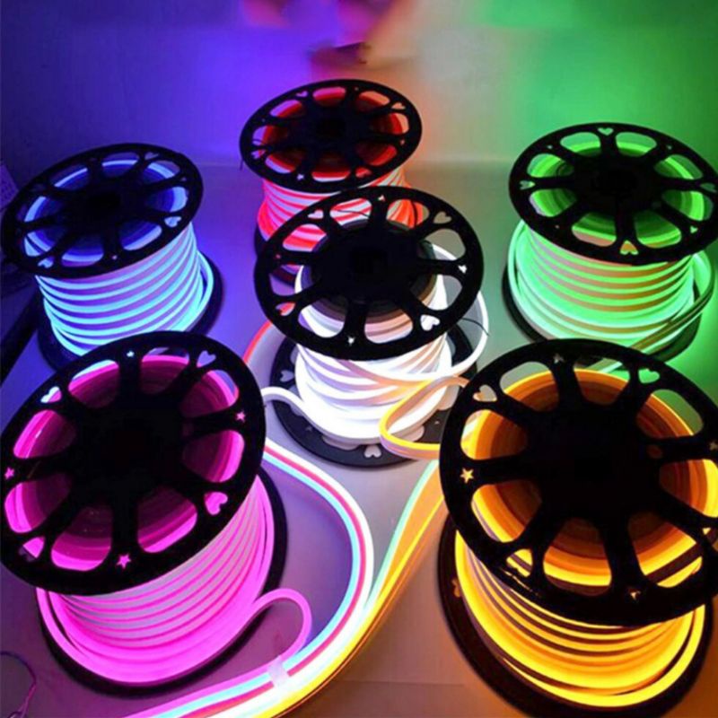 Lampu Neon Flex Led Selang 220V Roll 50 Meter