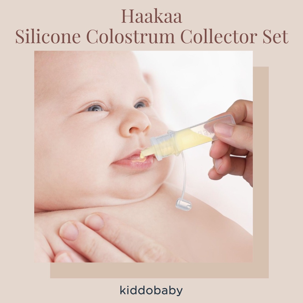 Haakaa Silicone Colostrum Collector Set 4ml | Kolektor Kolostrum